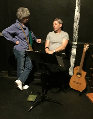 Ellyn Stern as Henrietta Szold and RebbeSoul
